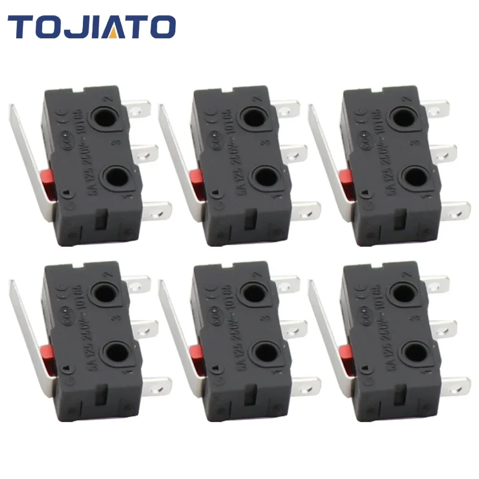 5-20ks mikro limitný spínač OMRON SS-5GL 5A 125V 1,47N 3D Časti tlačiarne 3A MINI MOŽNÉ TLAČIDLO ENDSTOP pre DIY 3D tlačiareň CNC