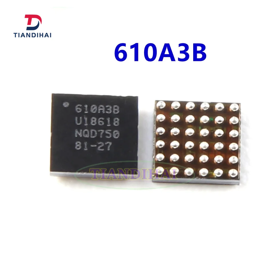 5-20ks/časť 610A3B U2 U4001 pre iPhone 7 plus 7G 7P USB nabíjačka nabíjacie