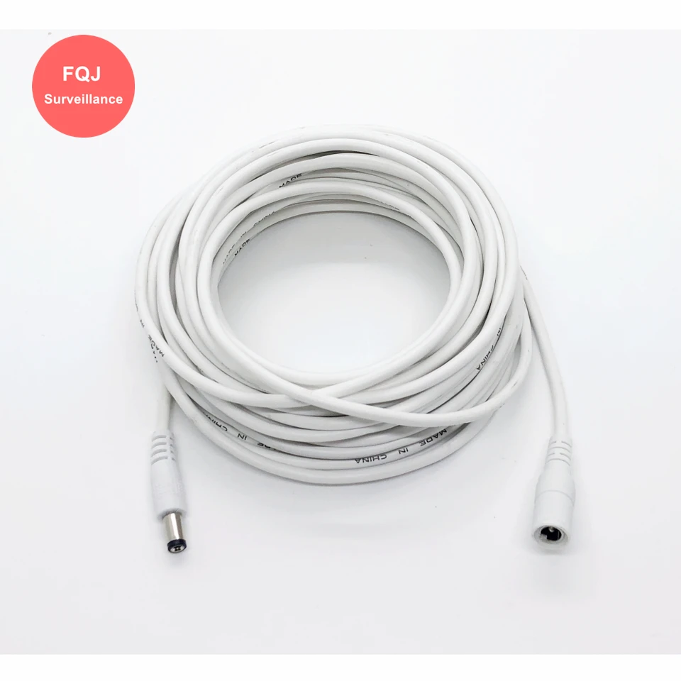 5,5 mm*2,1 mm DC 3-24V predlžovací kábel 3/5/10/15/20/30/50 m mužov k ženskému napájaciemu káblu pre bezpečnostné kamery CCTV LED pásové svetlá LED pásma