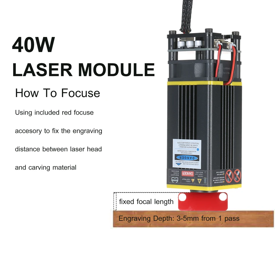 5,5 W/10W laserový modul laserová hlava 450 NM Blue Lase pre laserové gravírovanie stroja Wood Onaking Rezací nástroj