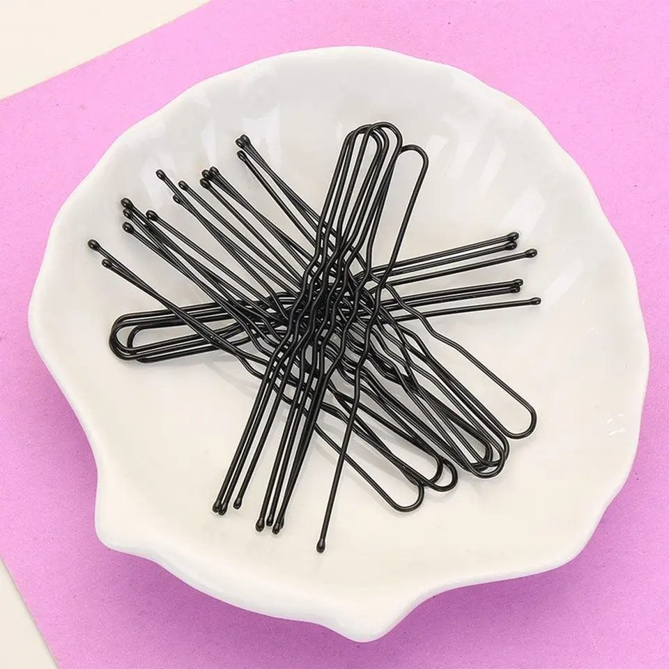 5/7 cm 20ks u tvarovaného vlásenka Zvláknané vlasy Bobby Pins Metal Barrette Dámske