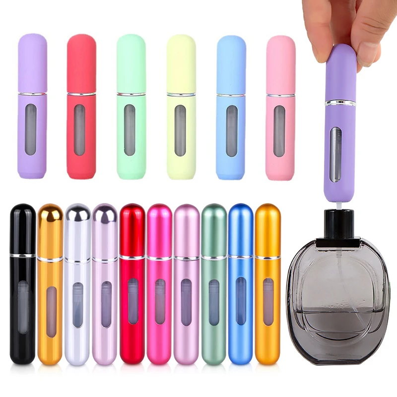 5/8 ml cukrovinky Farba spodnej výplne Dávkovacie dávkovač fľaša Mini Prenosná prenosná sprejová fľaša Kozmetická nádoba