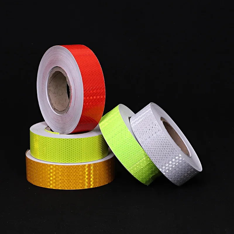 5 cm*100 cm automobilový reflexný nálepka Self Adhesive Varovanie bezpečnostná reflexná páska na bicykli Príslušenstvo