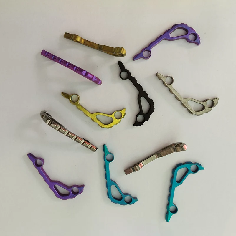 5 farieb CNC Knife Knife Titanium Zliatina Backspacer Back Spacer pre Benchmade Bugout 535 Knidy DIY