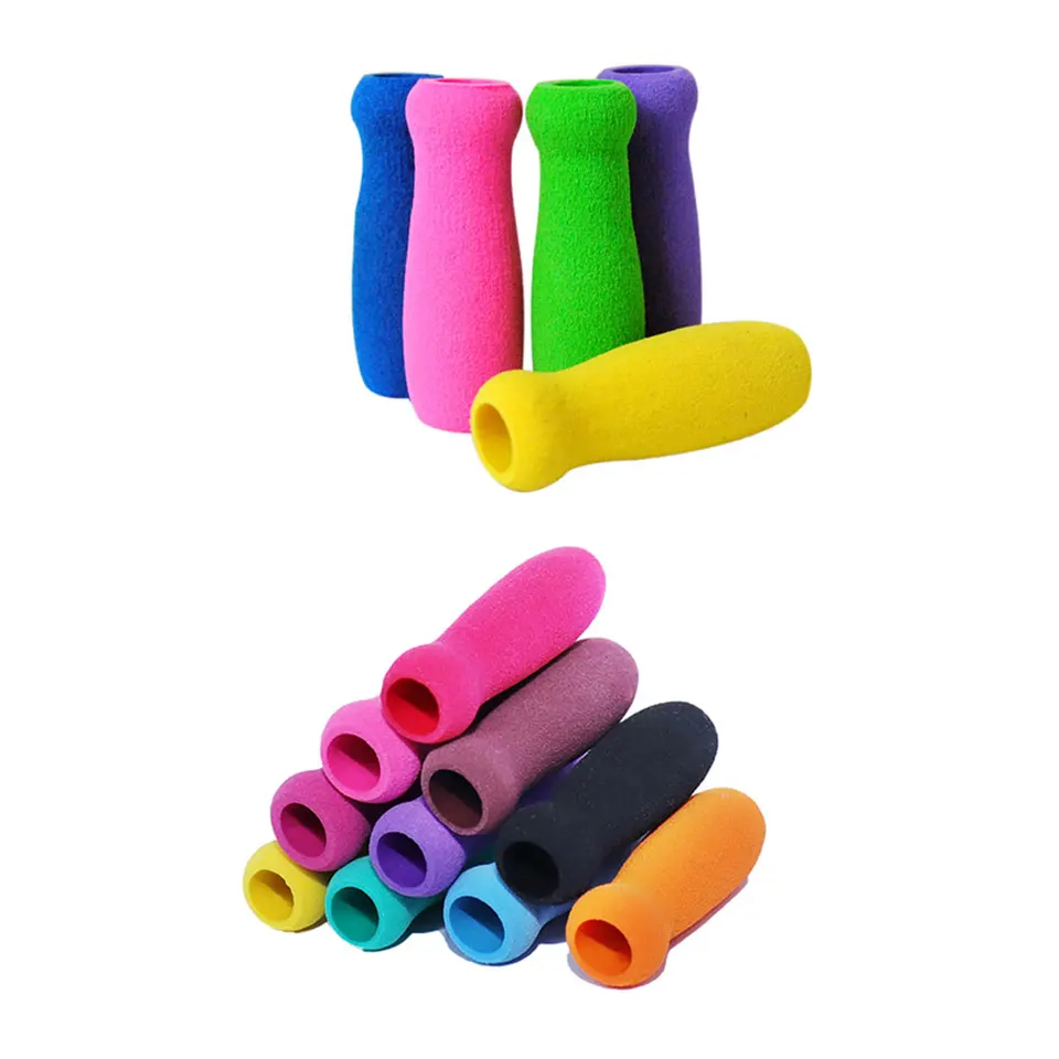 5 ks/10 ks Penové rukovätia penové perá Environmentálna váza ergonomická priľnavosť Elastic NBR Antiskid pre drevené pero vŕtacie pero atď.