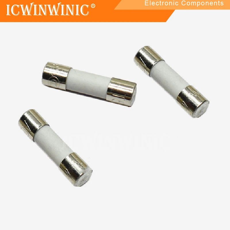 5 -kus T6.3AH 250V 5*20 mm keramika