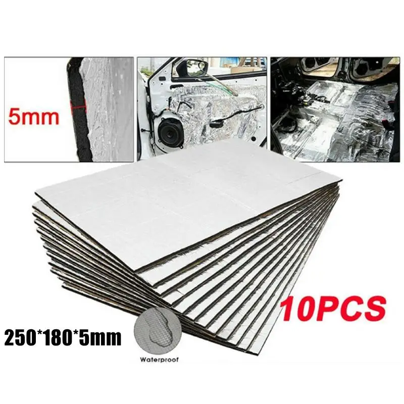 5 mm autá Audio izolácia izolácie izolácie izolácie Izolácia Shot Thase Hood Firewall Zvuková izolácia Tepelná izolačná izolačná izolačná šoku Panely absorbujúce nárazy