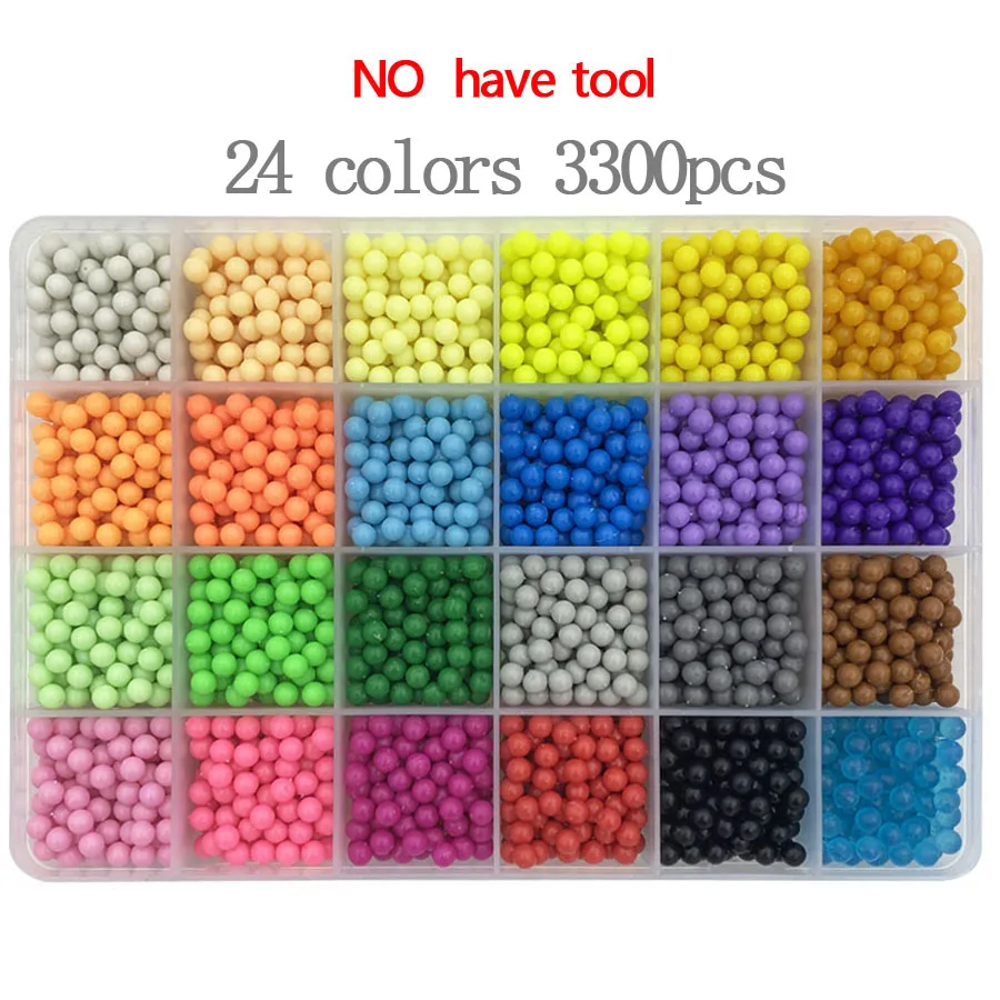 5 mm ručne vyrábaná čarovná voda poistky korálky Kreatívne korálky DIY Art Crafts Hračky Vodné guľôčky lepivé korálky Senzory Hračky