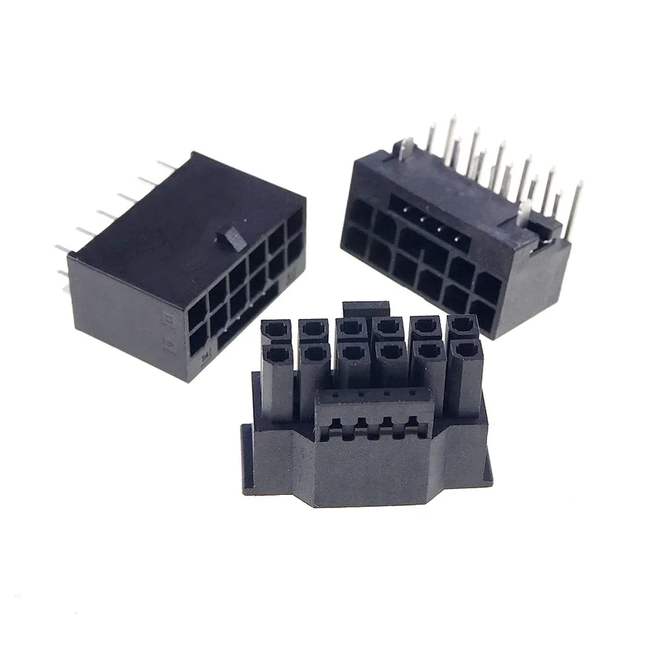 5 PCS kríž 1016179124GLF Minitek PWR 3,0 CEM5 Hybridné puzdro na hybridné nádoby (12 napájania + 4 signál) PCI Express PCIe 5.0 pre RTX4090
