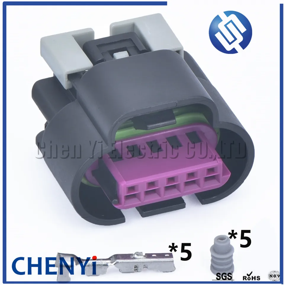 5 pin ženská 15305554 15306113 LS2 GTO Mass Air Prietok konektor Maf Meter Plug Plug Plužová zásuvka pre 2JZ-GTE Toyota Lexus