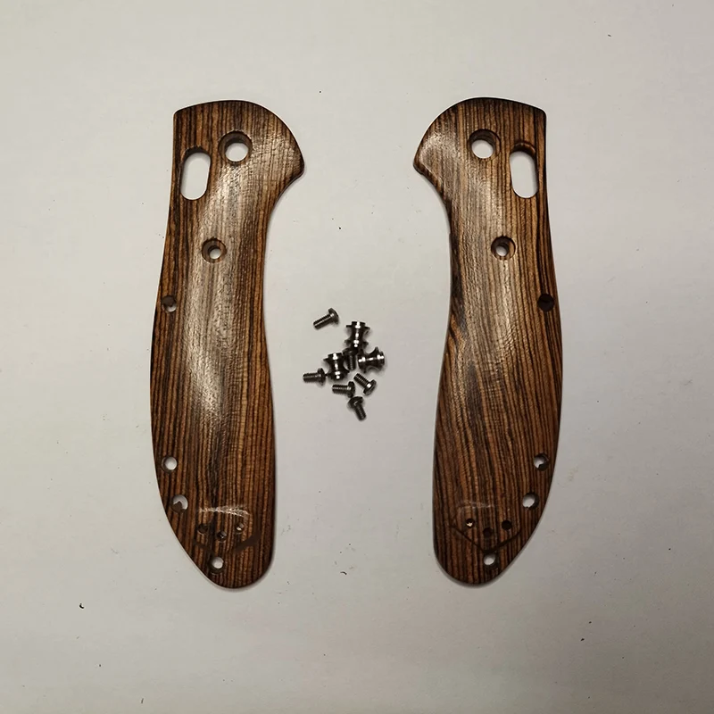 5 typov Prírodné drevo Nôž na rukoväť Scales pre originálnu lavicu Griptilian 551 Nôž na uchopenie DIY