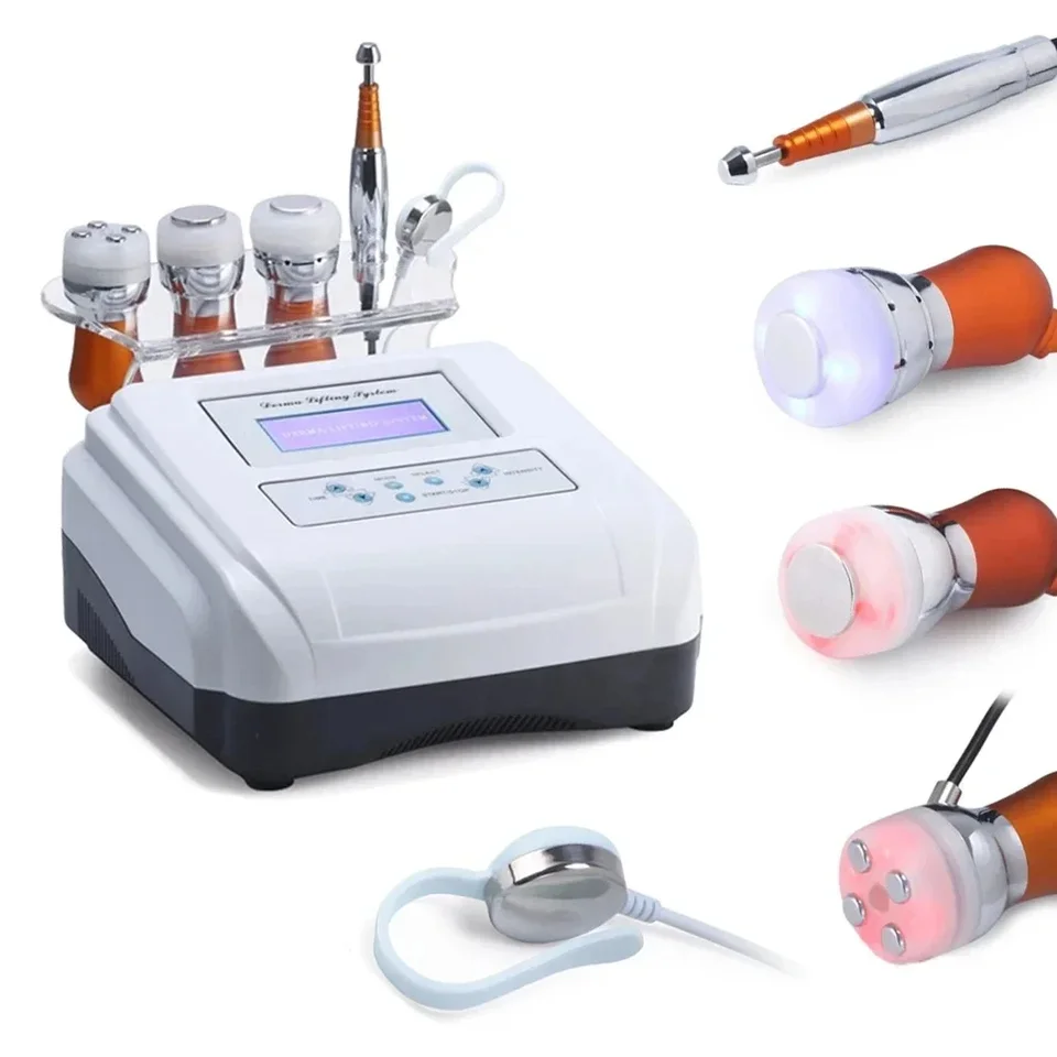 5 v 1 mezoterapeutickej machine tela a tváre bez ihriska Krása kozmetické zariadenia EMS Elektroporácia proti starnutiu