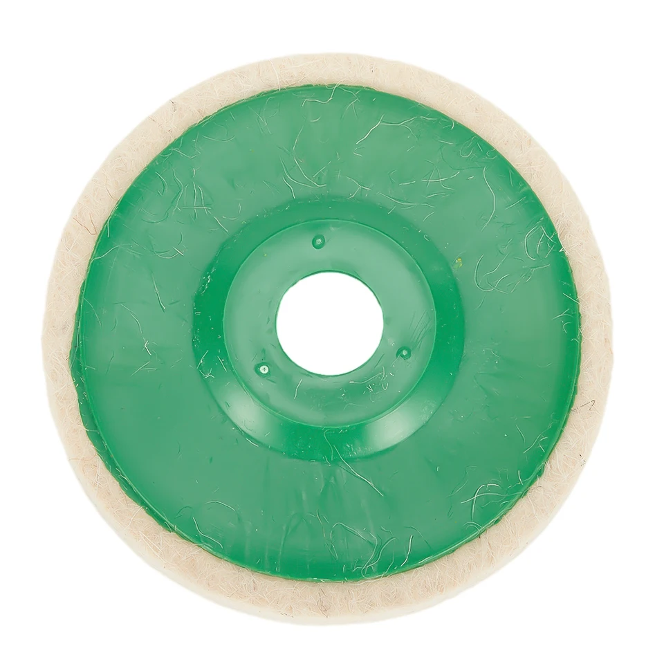 5 v 125 mm vlnené leštiace koliesko Uhlievacie podložky Mlynčeka Plstená leštiaca podložka Disk pre kovové mramorové sklenené keramika leštenie leštenia