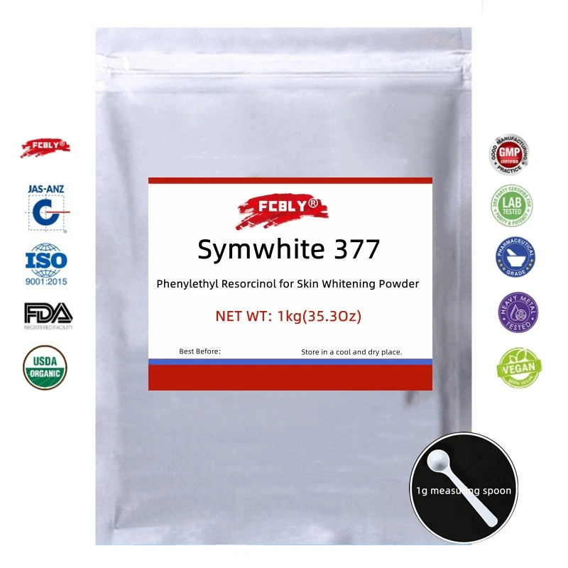 50-1000g Symwhite 377 prášok, fenyletyl resorcinol na bielenie pokožky [najnovší produkt]
