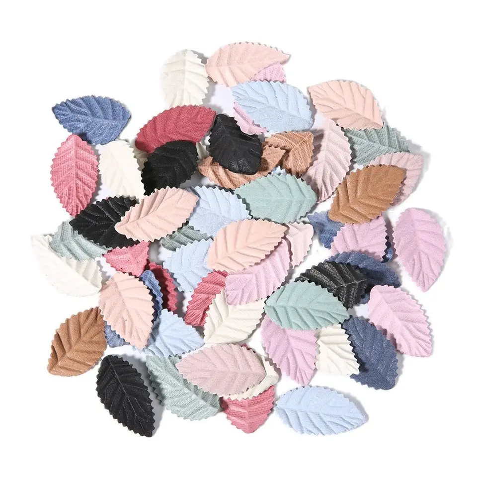 50/100ks 3,5 cm jesenné listy umelých stromov listy DIY ručne vyrábaný veniec Scrapbooking Svadobná dekorácia Darček Falošný kvet