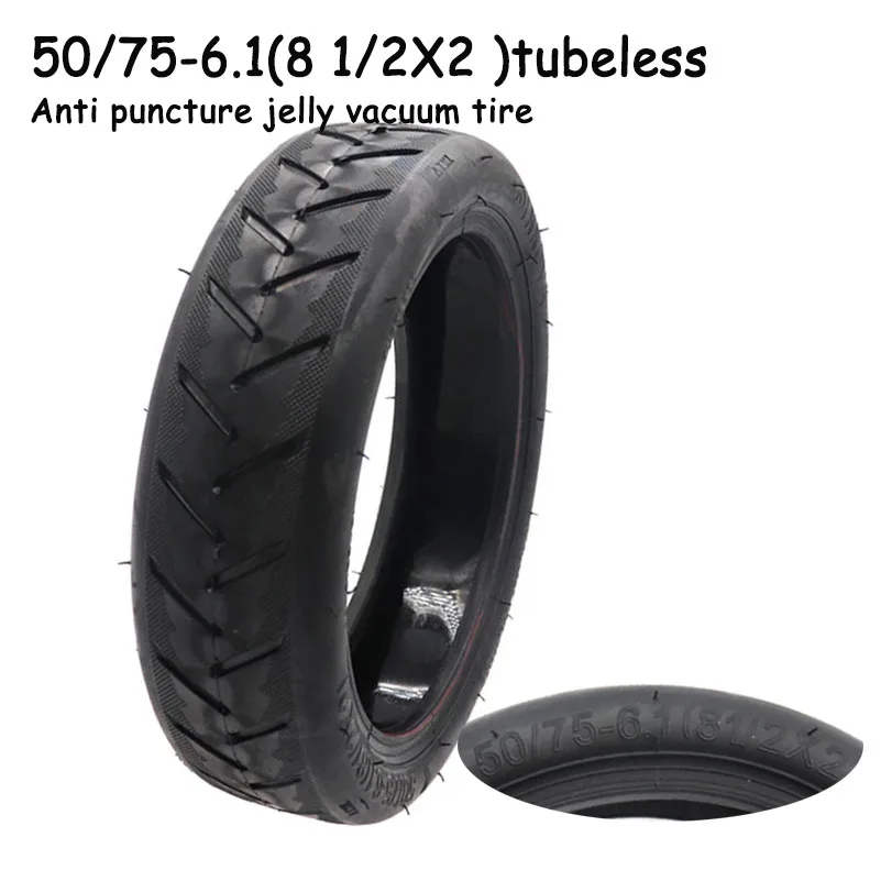 50/75-6.1 Pneumatiky bezduby 8 1/2x2 Pneumatiky pre Xiaomi Mijia M365 Elektrický skúter pneumatický hrubý silný pre 8,5 palca Kick Scooter