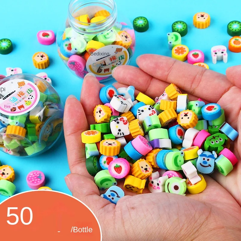 50 barelov roztomilých ovocných gumárov študentov základných škôl, ceny a darčekov pre odmenu študentov materských škôl, odmeny študentov a darčekov