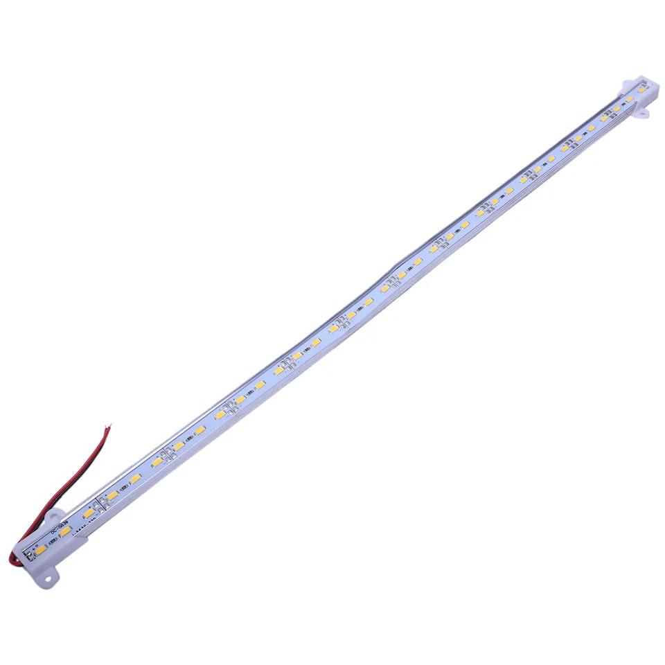 50 cm 12v 36 LED 5630 SMD Tvrdý pruh lišta Light hliníková rigidná teplá biela