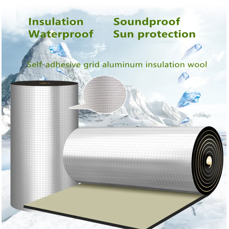 50 cm*200 cm 20 mm zvuk automobilu Hot Deaderer Mat Muk Proof Bonnet Roof Izolácia Temening Motor brána firewall tepelná penová bavlna