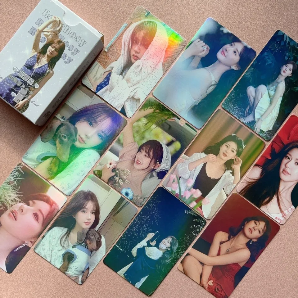 50 ks/set Zhao Lusi Star Laser Lomo Card Hidden Love Sang Zhi HD Photocard Mini Collection Cards Fans Fans Darček