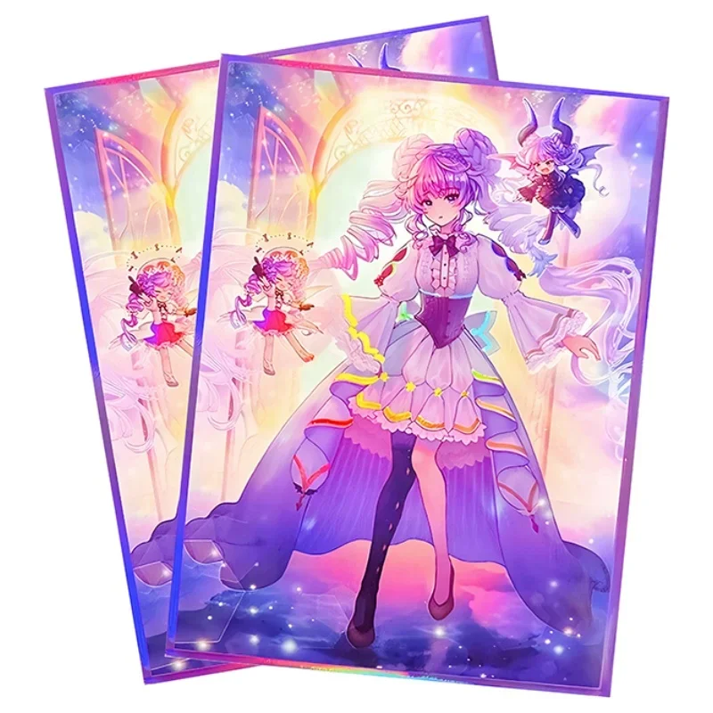 50 listov držiteľa kariet SELETTRICE VAALMONICA CONCORD YU-GI-OH Flash Protection Cover Cover DIY Anime Action Figures Darček pre priateľa