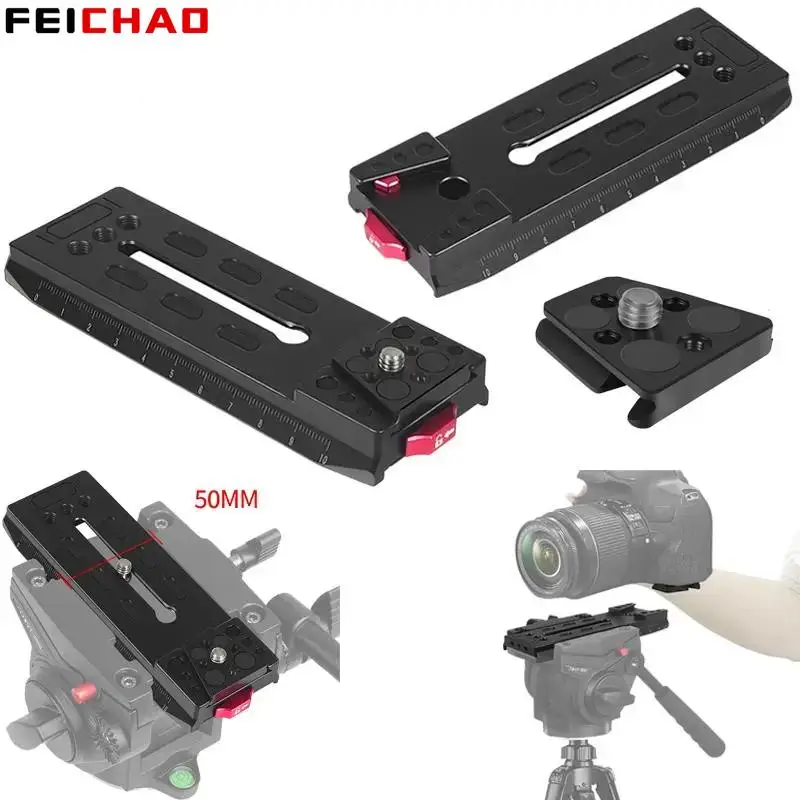 50 mm rýchle uvoľňovanie V-klinkovacia doska pre stabilizátor fotoaparátu DJI RS3 RS4 pre držiak na držiak na držiak na držiak na držiak na držiak na držiak na držiak na držiak na držiak na držiak na držiak na držiak na držiak na držiaky