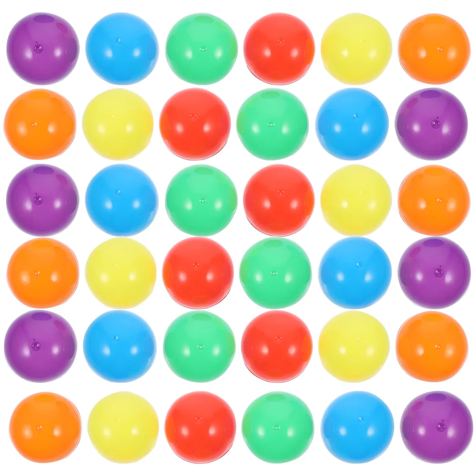 50 počítačov Žuvacia ďasná farebná cukrová kontajner gumball kapsula kapsula plastové balenie