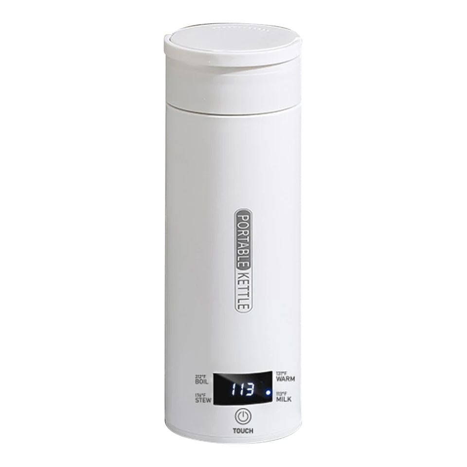 500 ml anti-Scald Thermal Bottle Prenosná inteligentná vykurovacia kanvica s nastaveniami teploty 304 Nerezová oceľ pre domácu kanceláriu