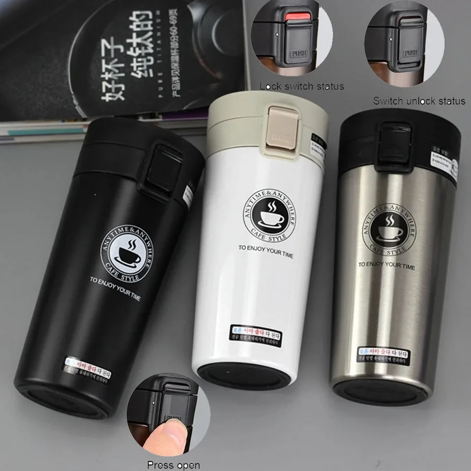 500 ml termos kávu šálka vákuové bono