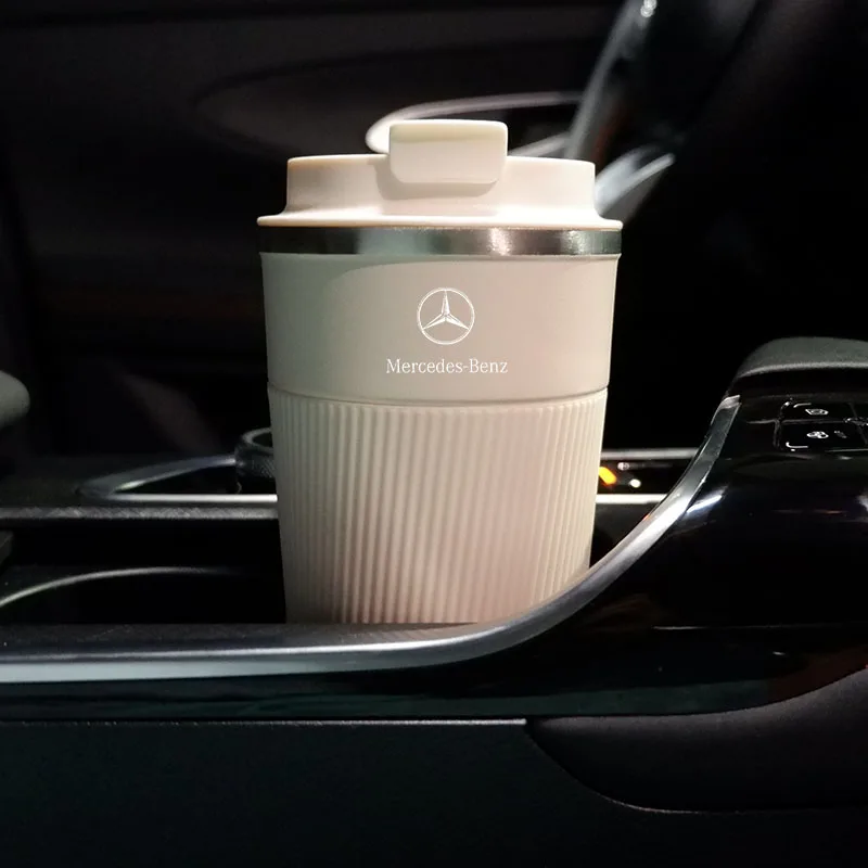 500 ml Thermo Cafe Coffee hrnček automobil Thermos Hrnček Termmo Cup pre Mercedes Benz W203 W206 W220 W205 W211 W212 W201 W210 W108