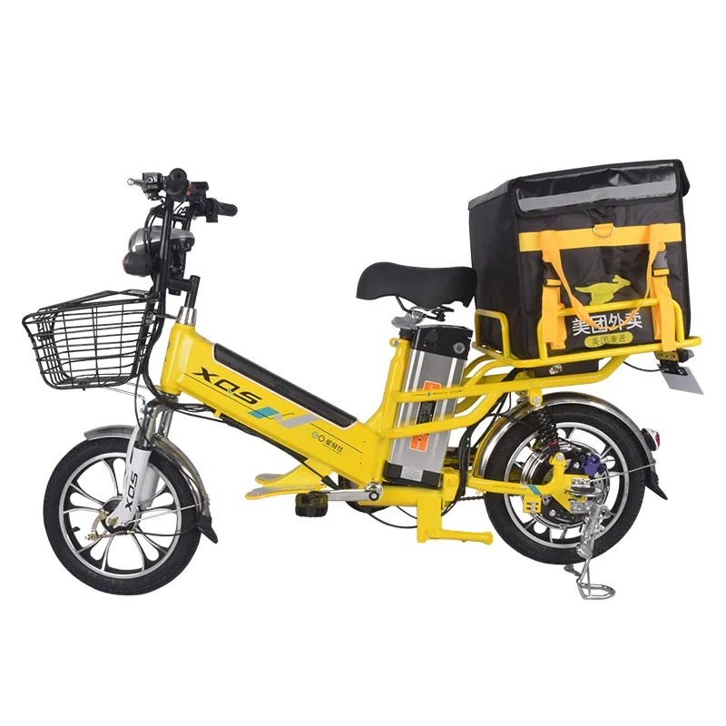 500 W/48 V MOTOR 12AH/48V +12AH/48 V Dvojité batérie DISK DANICE DODÁVKA Elektrický bicykel Elektrický nákladný bicykel