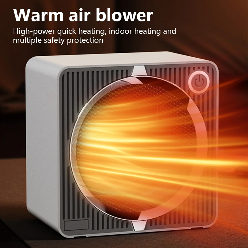 500 W elektrický ohrievač PTC keramické vykurovanie horúceho vzduchu Domovská miestnosť Malá plocha ventilátora Ohrievača stolového terénu Zima s nízkym výkonom elektrického teplého sporáka