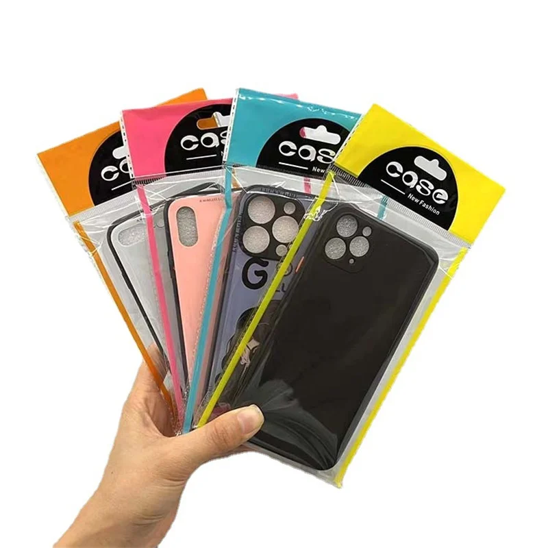 5000ks Univerzálne farebné tlačené samolepiace pečať OPP plastový taška pre iPhone 15 16 Pro Max Pase Cover A342