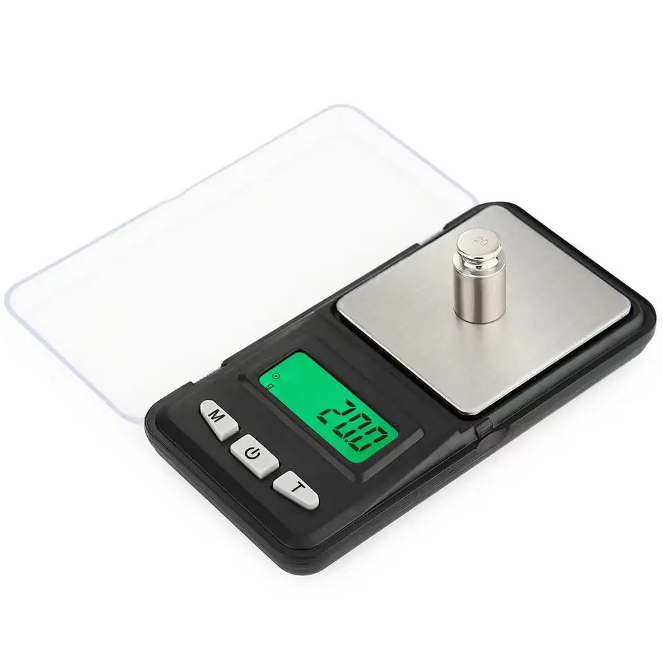 500G/0,01G Mini vreckové digitálna stupnica Vysoko presná presná elektronická váha zlata Zlato Gram Food Kitchen Balance