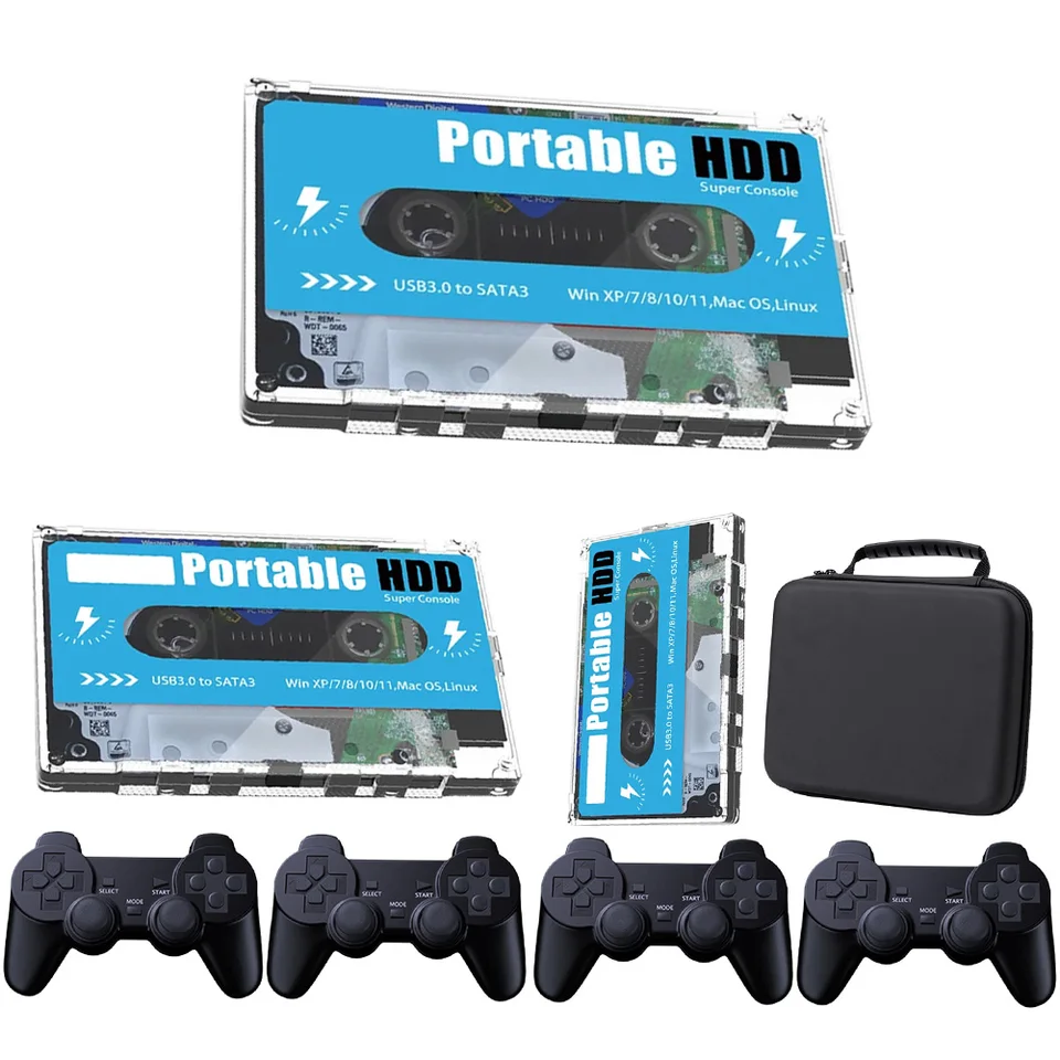 500G HDD Retro Game HDD Vstavané v 55 000 hrá
