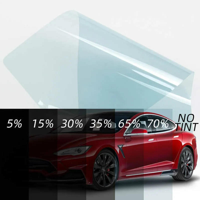50cmx152cm a 100% IRR tepelná izolácia Profesionálny solrex insulfilm UV odmietnutie čelného skla