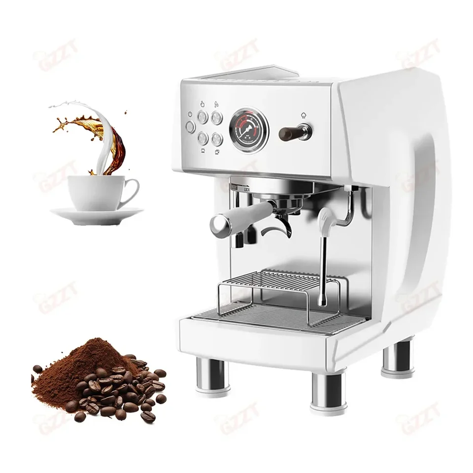 50cups/hodinu poloautomatický profesionálny espresso cappuccino stroj CM808 Semi Automatic pre kaviarne