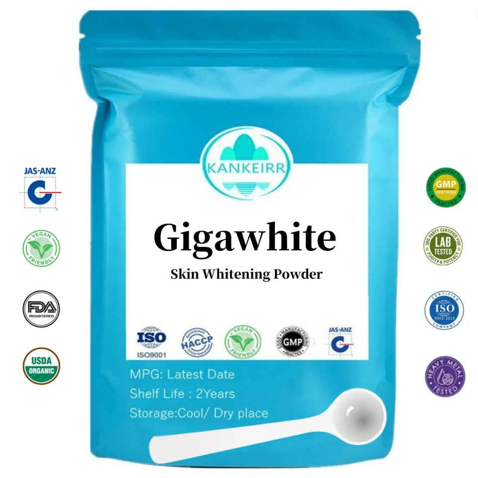50G-1000G GIGAWHITE PIN-BLEGING GLIGAWHITE GIGA Biely prášok