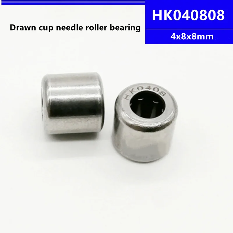 50ks/100ks HK040808 4x8x8mm valcový ložisko 4*8*8 mm HK0408
