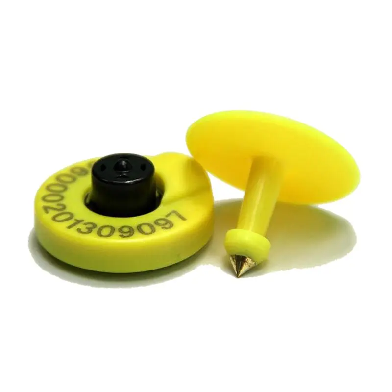 50ks 134.2kHz ISO11784 FDX-B RFID EAR TAG pre riadenie zvierat EM4305 čip