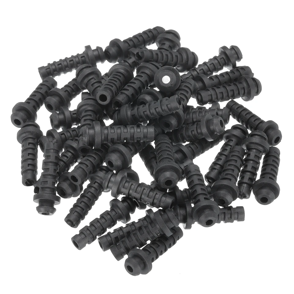 50ks 3/4/5/6/6,5/7,5/8 mm reliéfový kábel Kábel kábla Kábel kábla Bubošu na objímku pre ochranu izolácie elektrického kábla