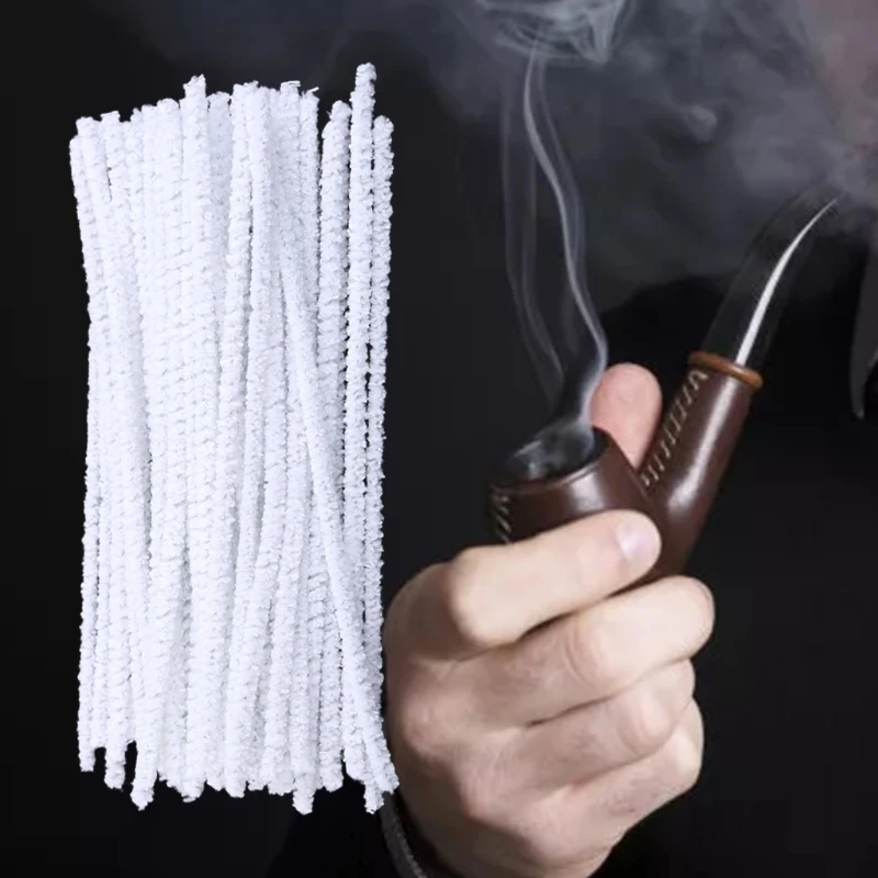 50ks balenie Pratique Pipe Cleaner Bâtonnet Tiges Outtil Nettoyage Rod