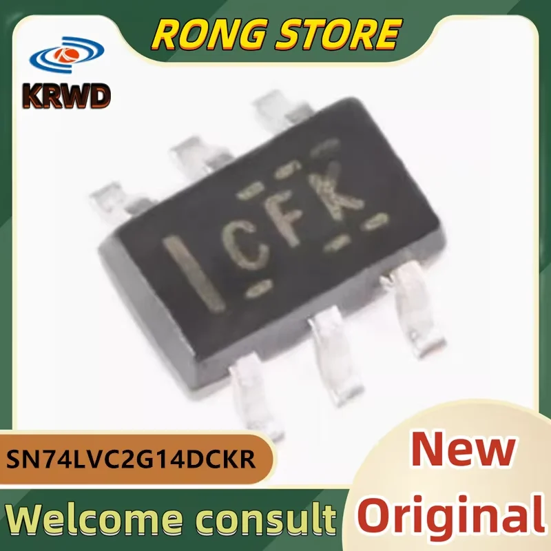 50ks CFK CF* Nový a originálny čip IC SN74LVC2G14DCR SN74LVC2G14 74LVC2G14 SO70-6