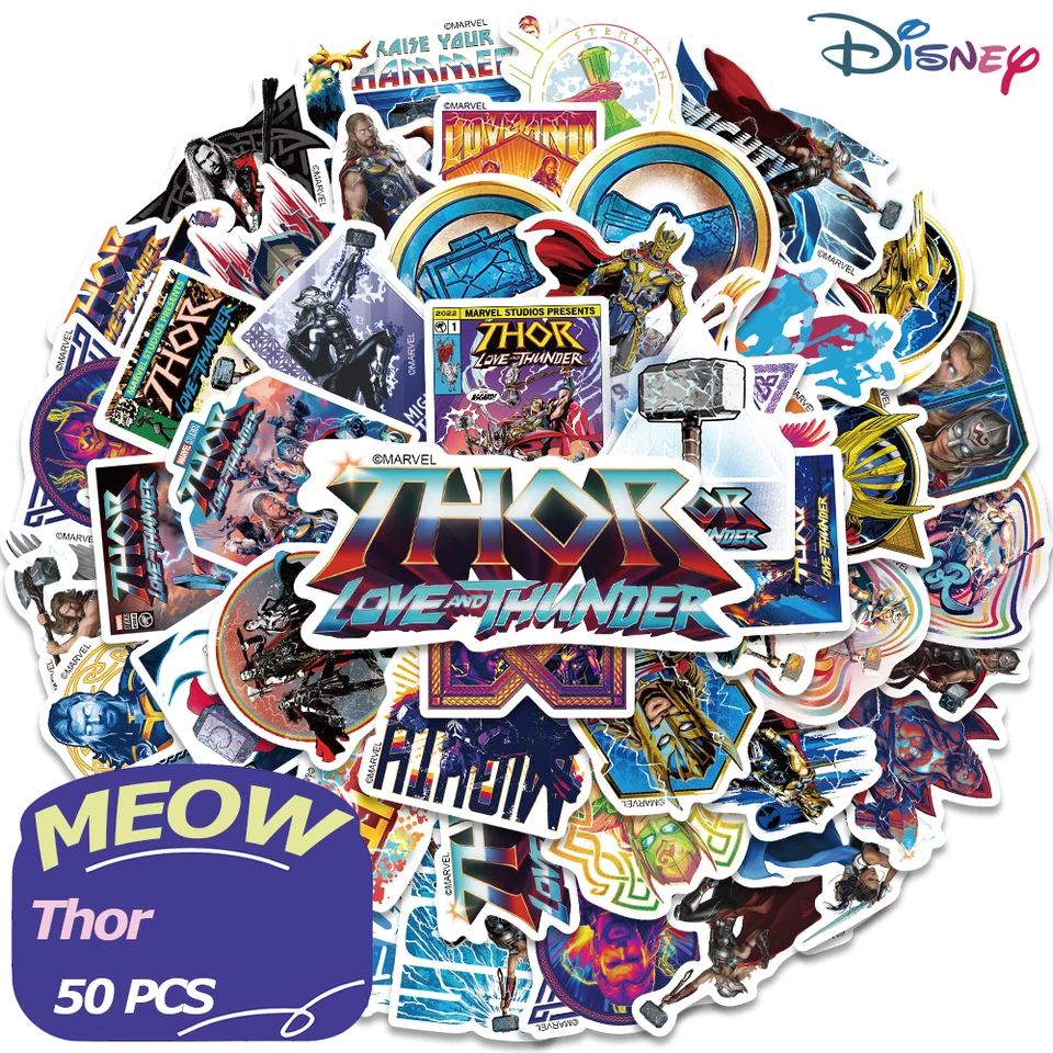 50ks Disney Thor superhrdina Marvel Stumpers Avenger Skateboard Guitar NAPOJECKÝ PROSTREDNÍKA KARTOBUS KARTOBUL