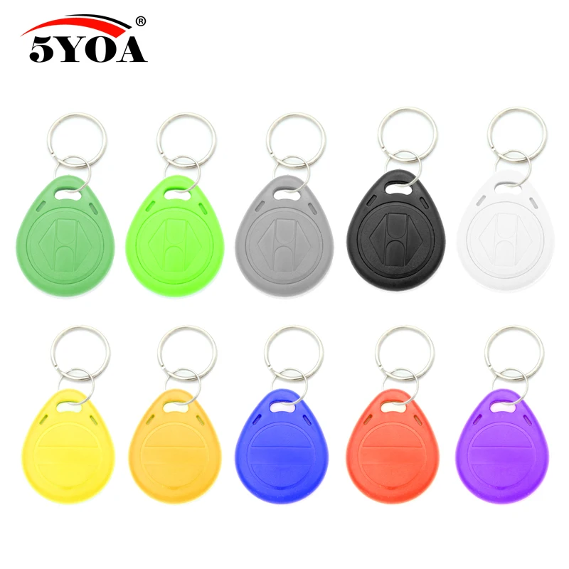 50ks EM4305 T5577 Kópia prepísateľná prepísanie EM ID keyfobs rFID TAG KLYN KARTA KARTA 125KHZ THIPIMITY Token Duplikát odznaku