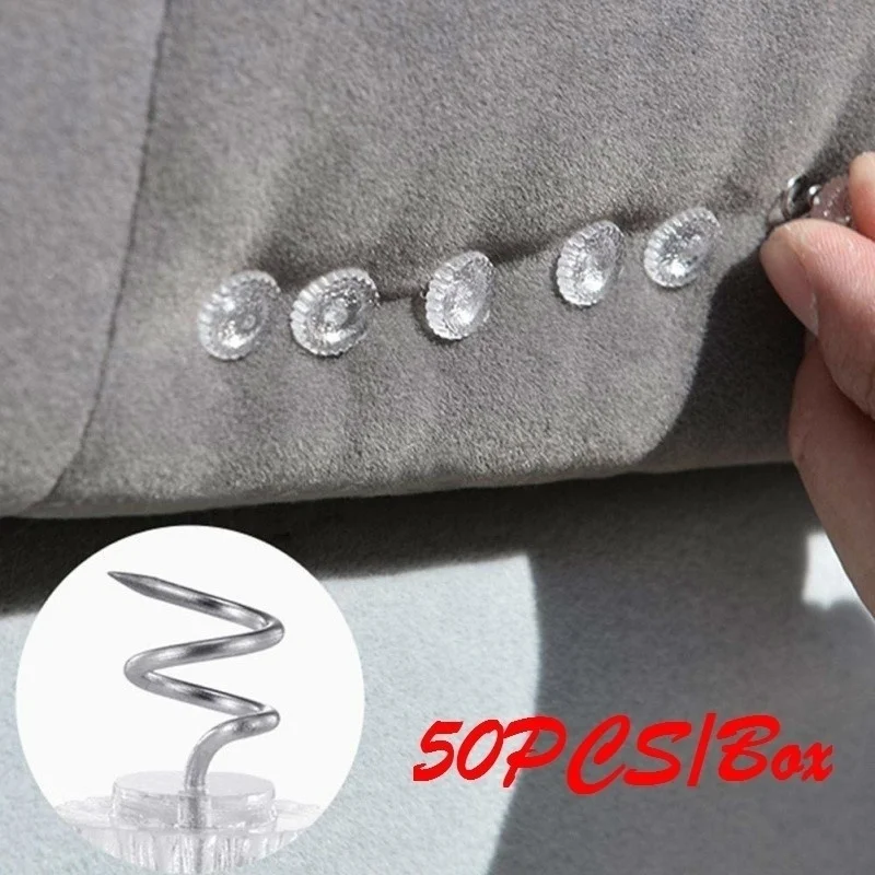 50ks/krabica PIN SOFA otáča a opravuje skrútené klince s pevnou prešívanou lôžka
