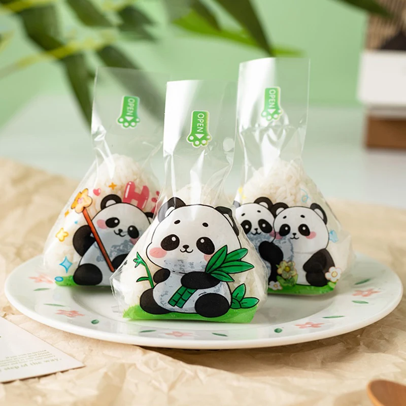 50ks Krásna karikatúra pre trojuholníkovú ryžovú guľovú tašku Nori Onigiri Sushi Sushi Sushi Výroba plesní bento doplnky
