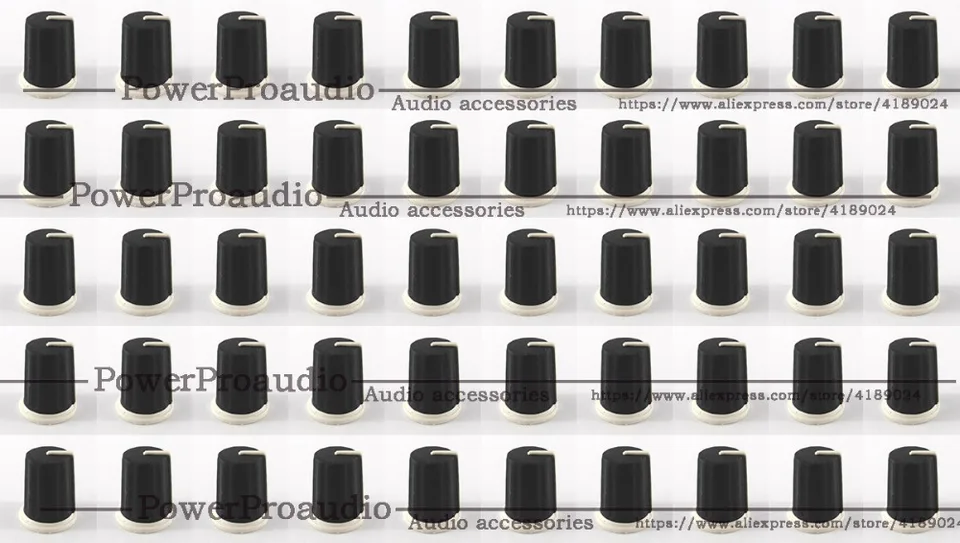 50ks / kvalita šarže Knob EQ Cap Ekvalizer / High School Bass Pot Gom Cap pre priekopnícky DJ Mixer DJM DJM-2000 900 850 750 700 800