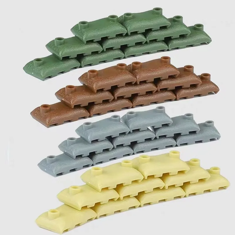 50ks MOC MOLICKÉ BUDOVANIE PSAG BAG STAVELOV Kompatibilné vojakov vojaci WW2 Weapon tehly DIY Army Scene Hračky pre chlapcov
