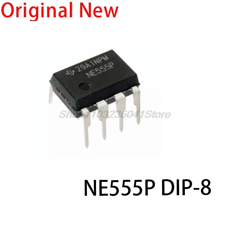 50ks New NE555 NE555P NE555N 555 Timers DIP-8 Texas